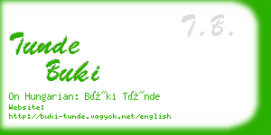 tunde buki business card